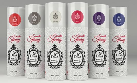 Marcas brasileiras investem no esmalte em spray