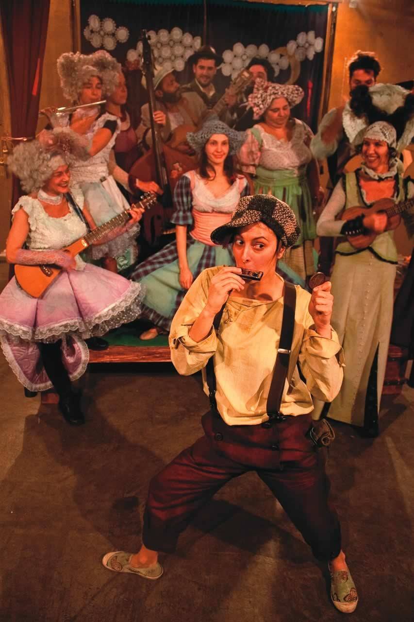 Espoleta, espetáculo musical com Edu Mantovani e Nô Stopa, da Banda Mirim Espoleta, espetáculo musical com Edu Mantovani e Nô Stopa, da Banda Mirim