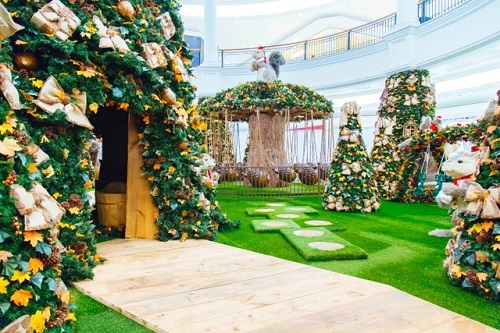 Decoração: Natal Mágico dos Esquilos Decoração: Natal Mágico dos Esquilos