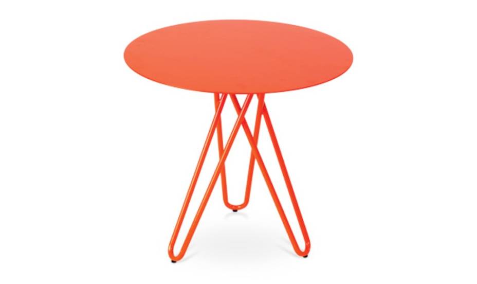 Mesa de apoio de madeira com pintura de laca Mesa de apoio de madeira com pintura de laca