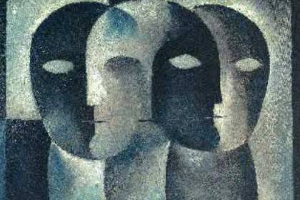 Nós (1926), de Ismael Nery: o óleo integra a coletiva Tesouros da Coleção Roberto Marinho, na BMF&Bovespa Nós (1926), de Ismael Nery: o óleo integra a coletiva Tesouros da Coleção Roberto Marinho, na BMF&Bovespa