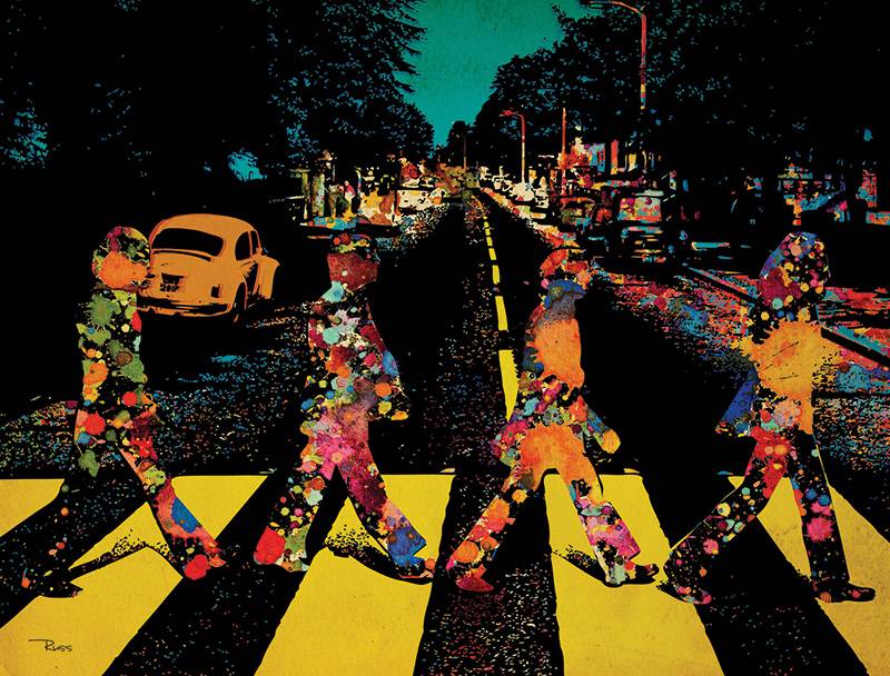 Abbey Road na visão obra de Fabio Russomano Abbey Road na visão obra de Fabio Russomano