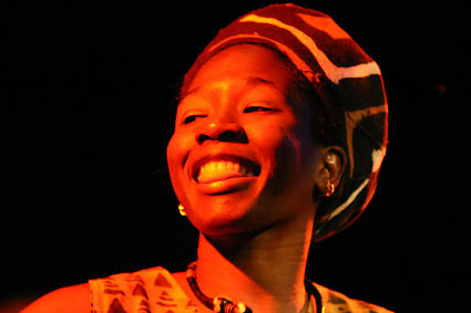A cantora Fanta Konate