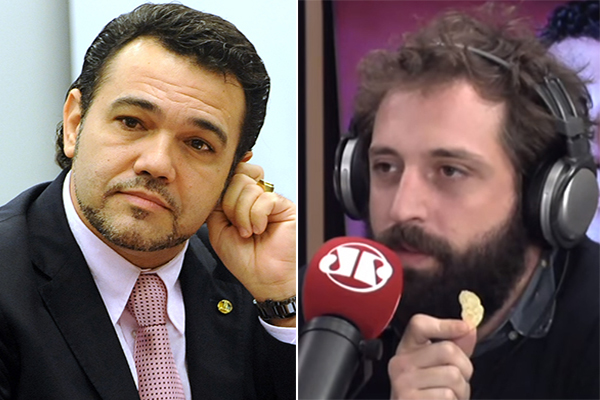 Gregório Duvivier e Marco Feliciano batem boca em programa de rádio