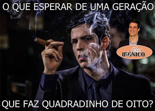 Meme do dia: Félix, vilão de ‘Amor à Vida’, dá conselhos irônicos no Facebook