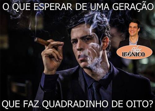 Meme do dia: Félix, vilão de ‘Amor à Vida’, dá conselhos irônicos no Facebook