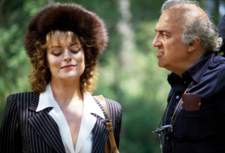 A musa e o diretor: Bernice Stegers e Federico Fellini em A Cidade das Mulheres A musa e o diretor: Bernice Stegers e Federico Fellini em A Cidade das Mulheres