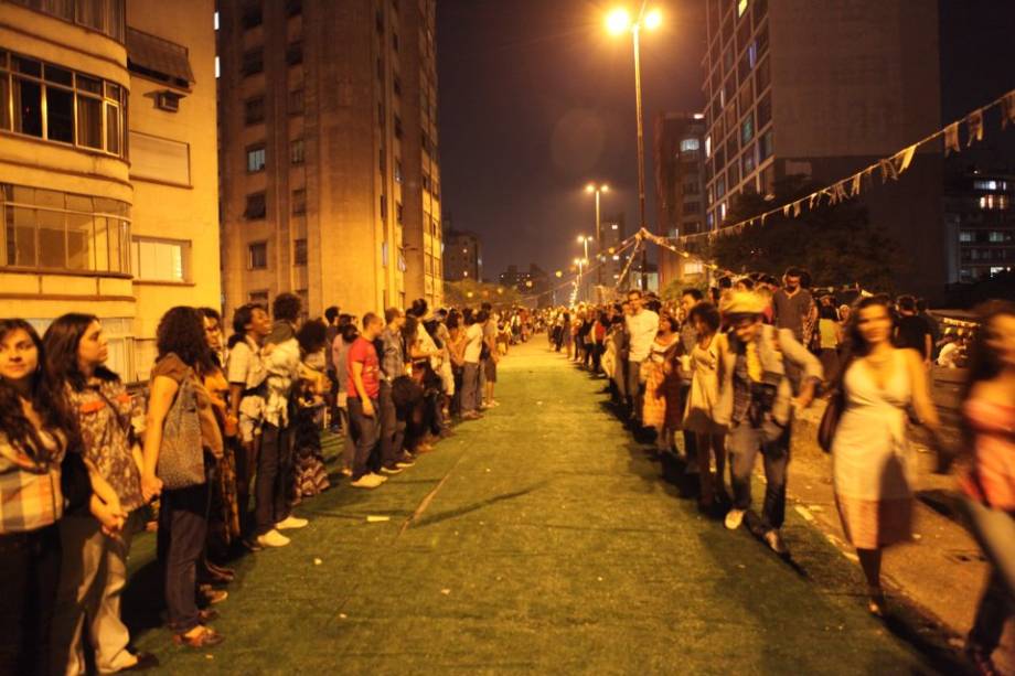 Evento no Minhocão Evento no Minhocão