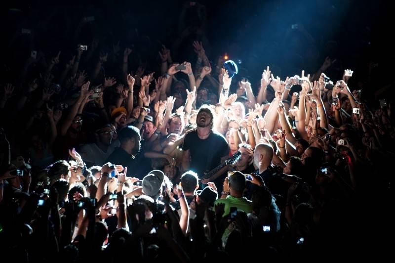 Foo Fighters no Lollapalooza de Chigago, em 2011 Foo Fighters no Lollapalooza de Chigago, em 2011