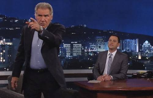 Vídeo do dia: não insistam, Harrison Ford não vai responder perguntas sobre o novo ‘Star Wars’!