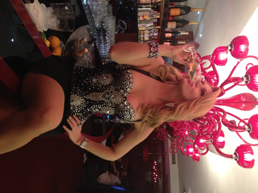 Fim de semana regado a champanhe