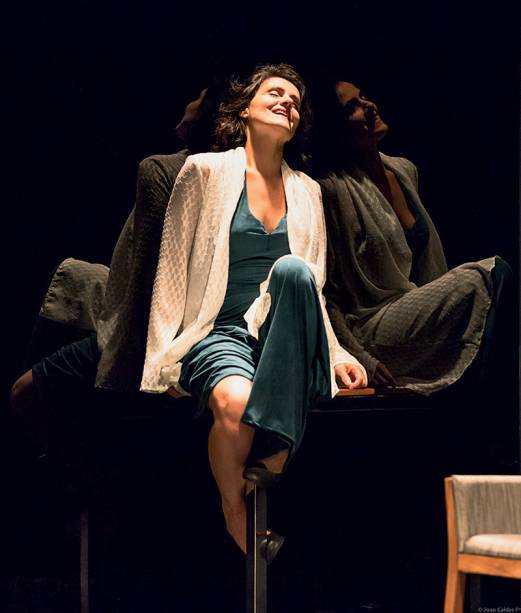 A atriz em Fora de Mim A atriz em Fora de Mim