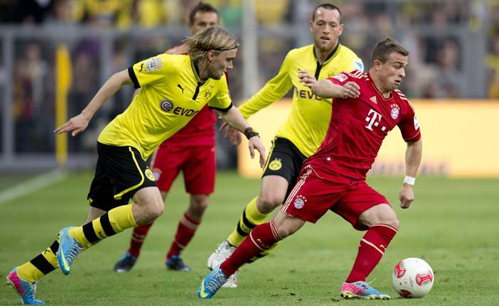 Borussia e Bayern disputam o título da Liga dos Campeões da Europa Borussia e Bayern disputam o título da Liga dos Campeões da Europa