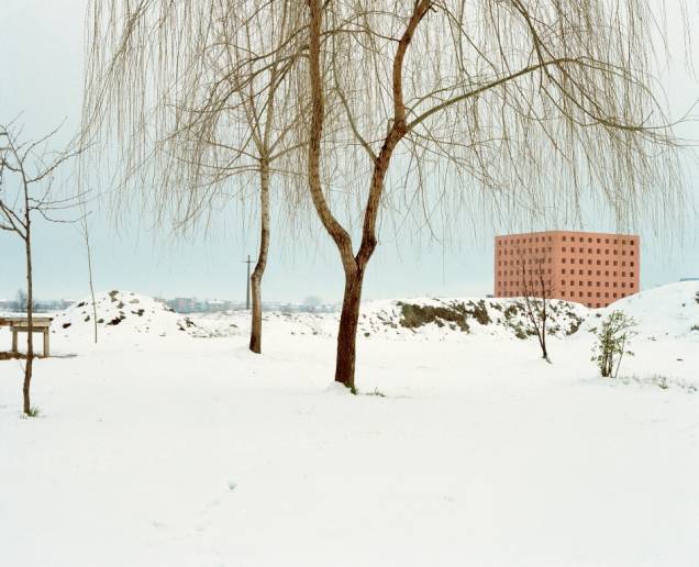 Cemitério projetado pelo arquiteto Aldo Rossi em Modena, em registro de 1985 Cemitério projetado pelo arquiteto Aldo Rossi em Modena, em registro de 1985