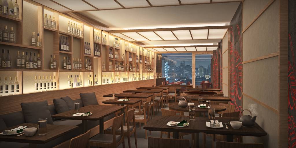 Geiko-san: novo restaurante japonês do mesmo grupo do italiano Serafina