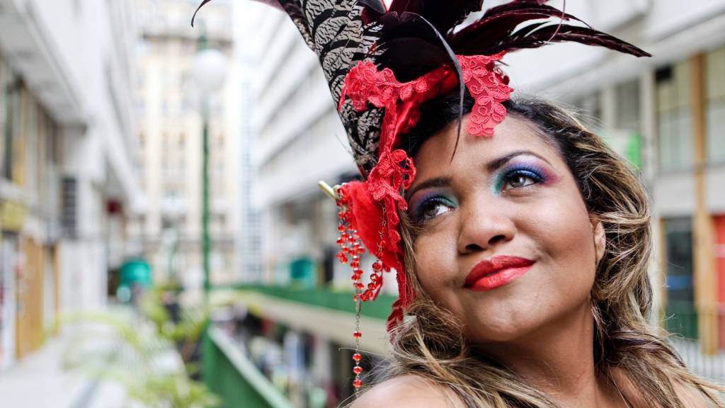 A cantora Gaby Amarantos A cantora Gaby Amarantos