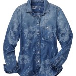 Camisa jeans feminina: de R$ 249,90 por R$ 149,90