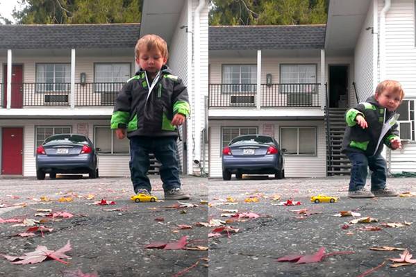 Garotinho de apenas 2 anos surpreende com passos de dança elaborados em vídeo fofo
