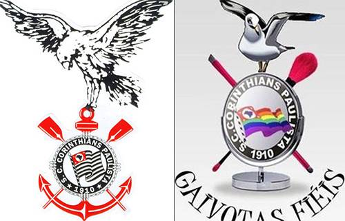 Gaivotas Fiéis, torcida gay do Corinthians, é acusada de plágio pela Gaviões da Fiel