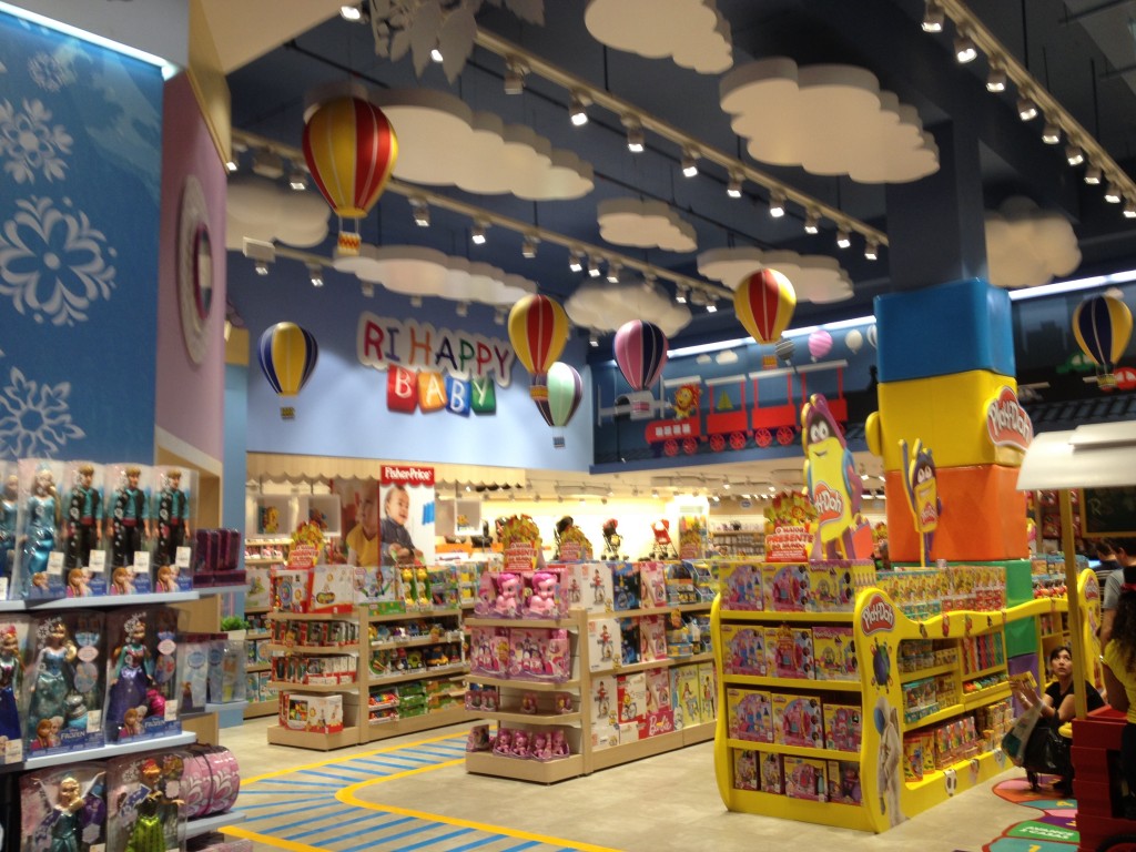 Nova unidade da Ri Happy: loja conceito no Shopping Cidade S&atilde;o Paulo (Foto: Anderson Santiago)