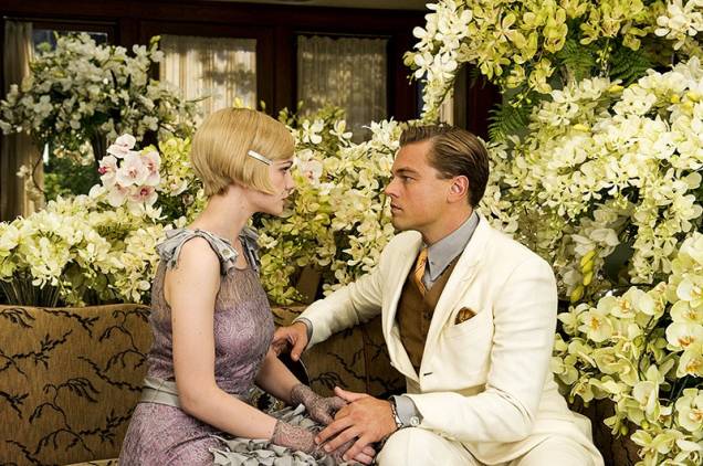 O Grande Gatsby: Carey Mulligan e Leonardo DiCaprio: romance com firulas, mas sem faíscas O Grande Gatsby: Carey Mulligan e Leonardo DiCaprio: romance com firulas, mas sem faíscas