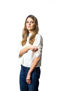 Giovana Oliveira, cunhada de Ana Hickmann que sofreu um tiro no atentado em Belo Horizonte. Foto: Leo Martins