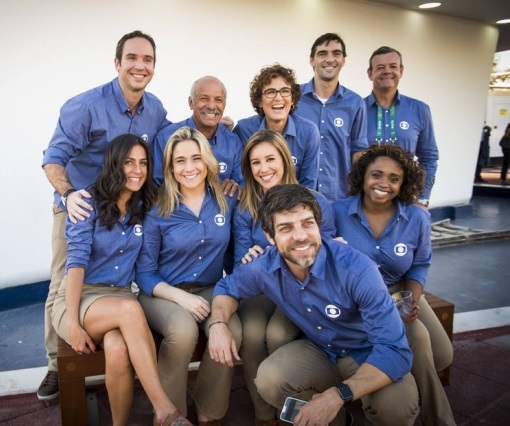 O uniforme da Globo para cobertura da Olimpíada está sendo muito criticado na internet