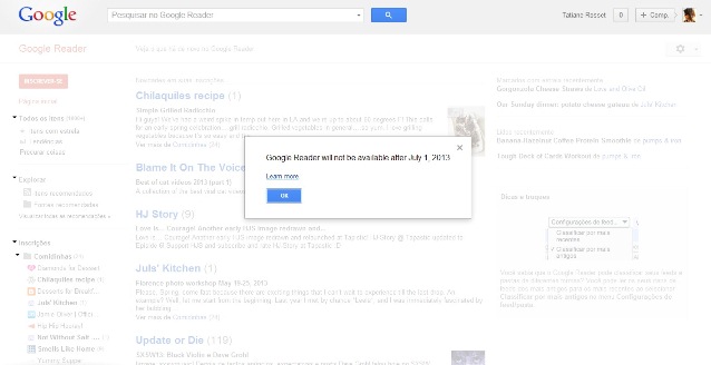 O fim do Google Reader: veja a reação da web e as opções ao leitor de RSS