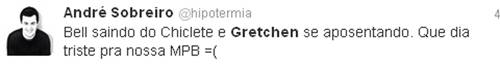 Gretchen anuncia aposentadoria: “Chega de dançar”