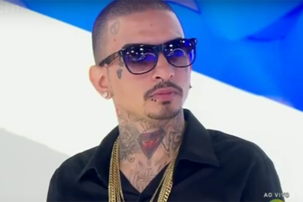 MC Guimê faz ameaça a Marcelo Rezende em participação no programa de Eliana