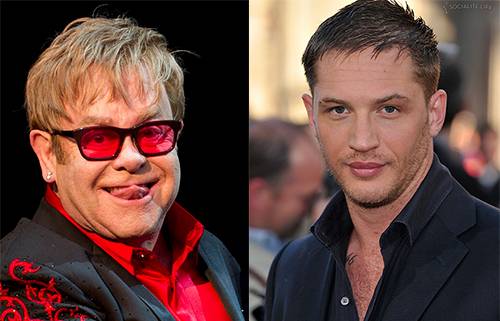 Tom Hardy será Elton John em ‘Rocketman’, filme sobre a vida do cantor