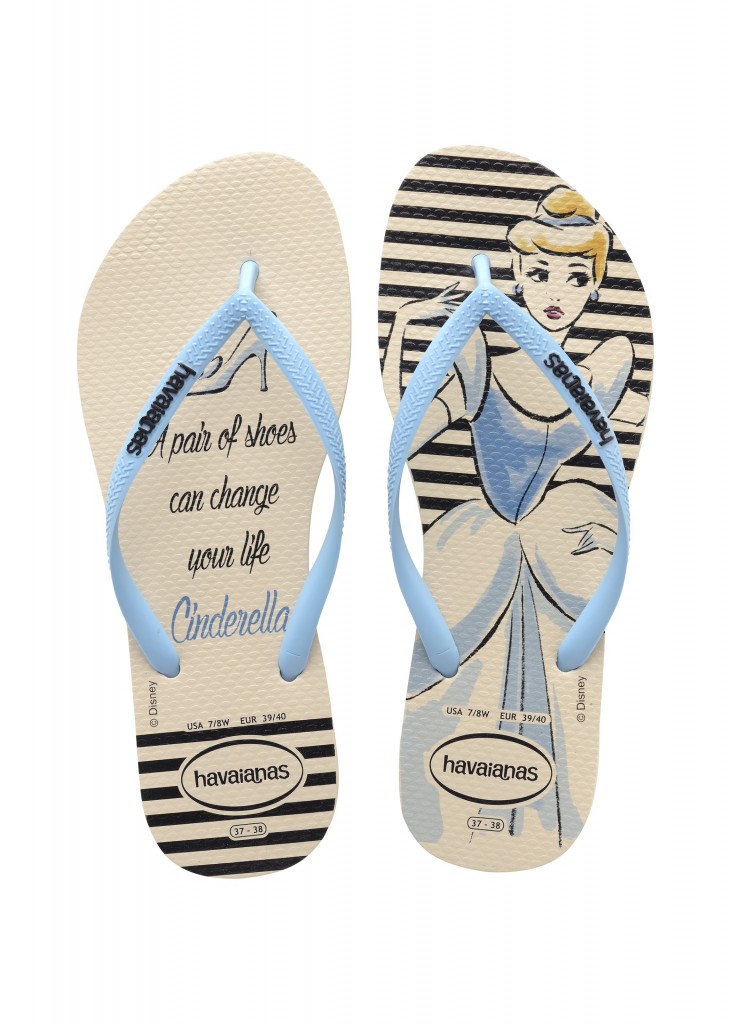 Cinderela: detalhe para o sapatinho