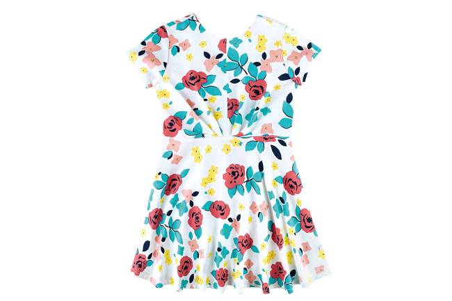 Vestido estampado infantil