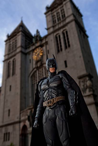 Batman também foi fotografado, "invadindo" o Mosteiro de São Bento Batman também foi fotografado, "invadindo" o Mosteiro de São Bento
