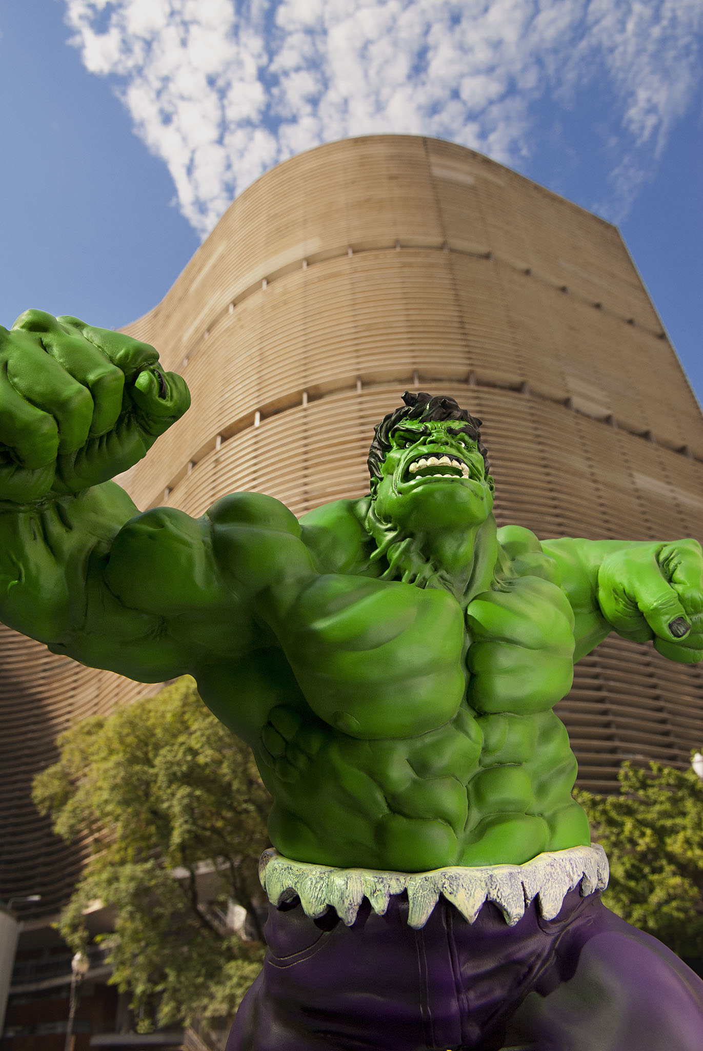 Que tal O Incrível Hulk, no Edifício Copan?