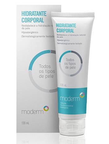 Um hidratante corporal sem perfume e livre de parabenos