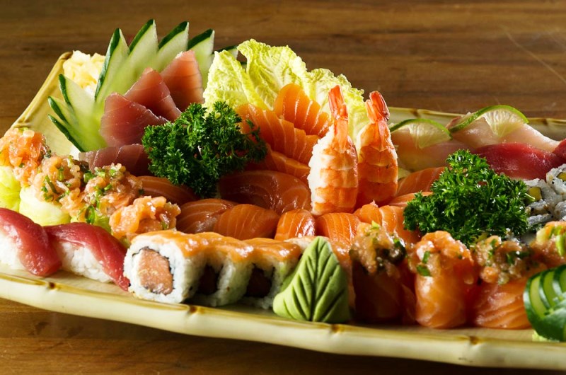 Combinado variado do restaurante Hitô Combinado variado do restaurante Hitô