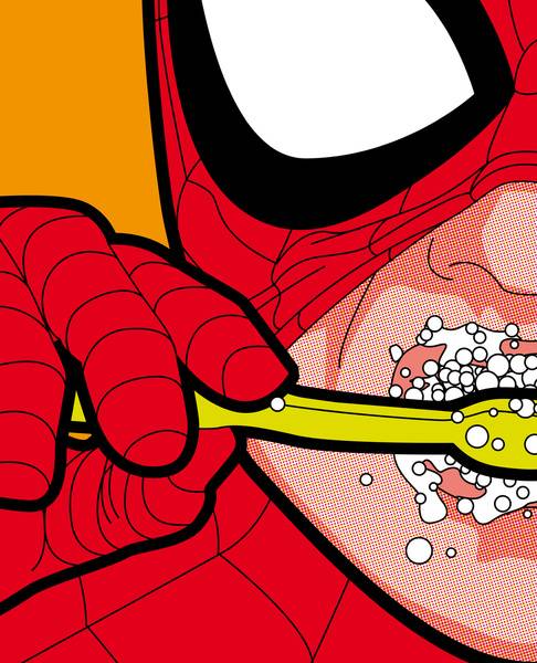 Ilustrações do dia: A vida íntima dos super-heróis