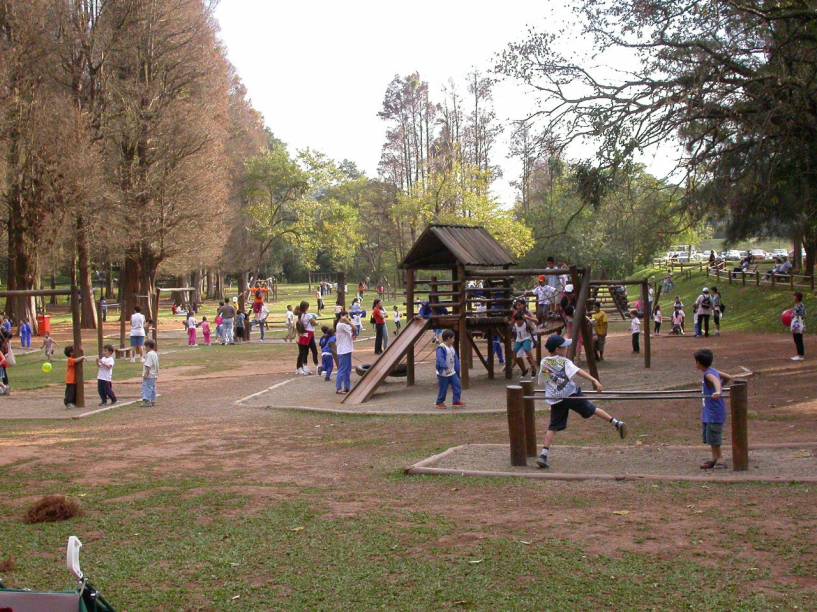 Playground do Parque Horto Florestal: uma boa opção na Zona Norte Playground do Parque Horto Florestal: uma boa opção na Zona Norte