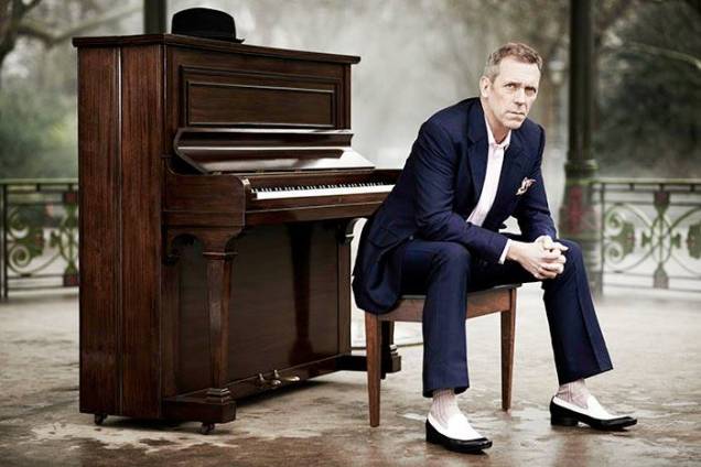 O ator e músico Hugh Laurie O ator e músico Hugh Laurie