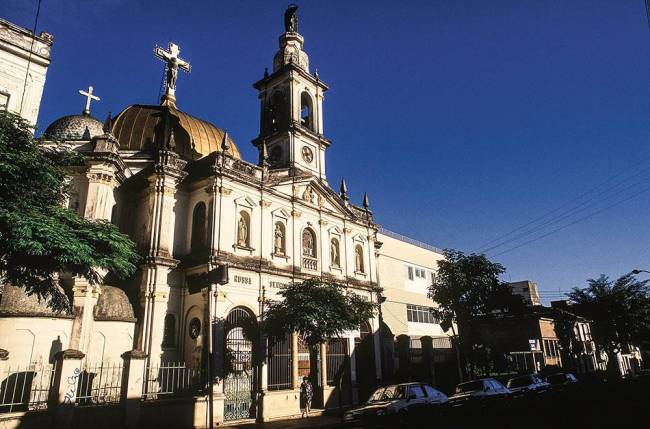 Igreja de Nossa Senhora de Achiropita, no bairro do Bixiga