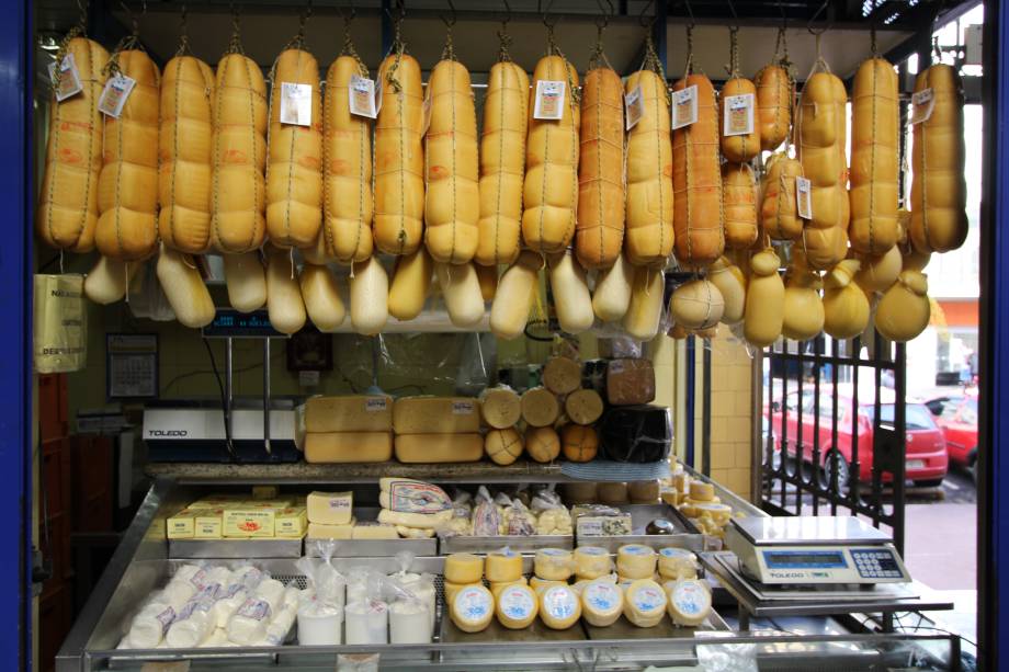 Queijos Roni, no Mercado Municipal