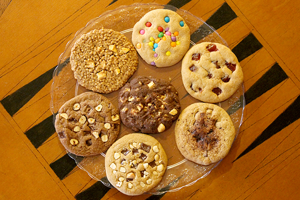 Cookies genuinamente americanos em Maresias