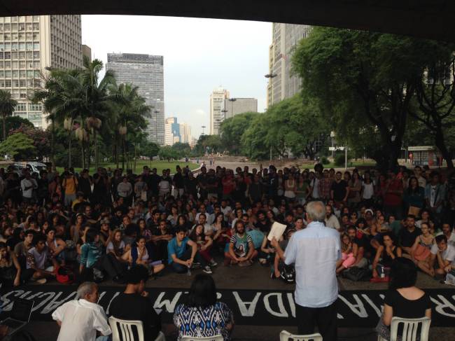 Aula Pública Movimento Passe Livre