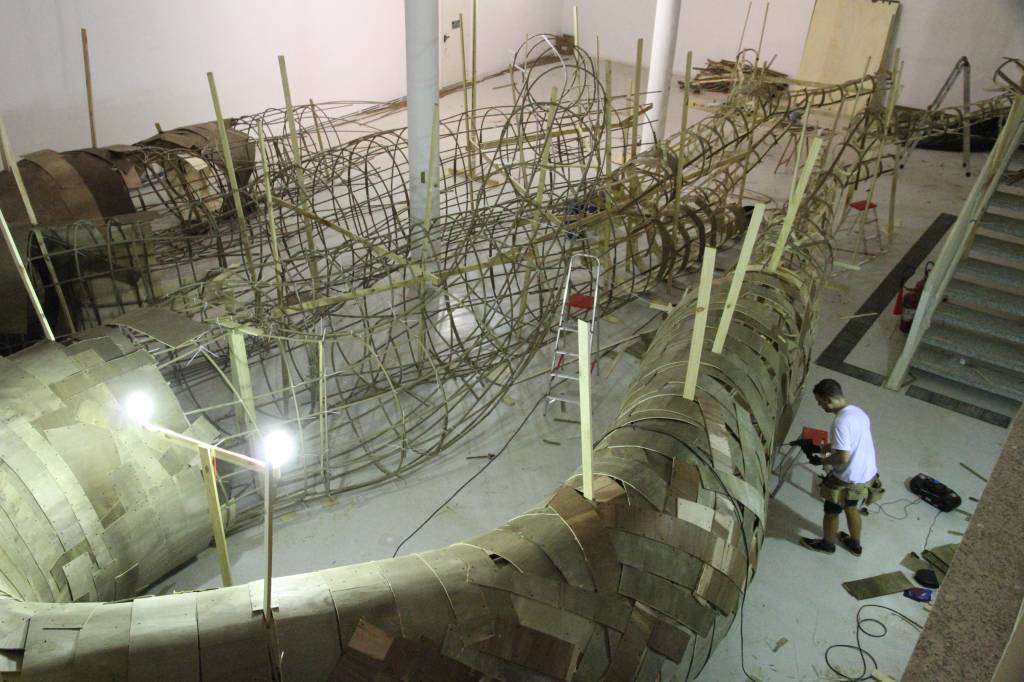 O projeto teve supervisão de engenheiros O projeto teve supervisão de engenheiros