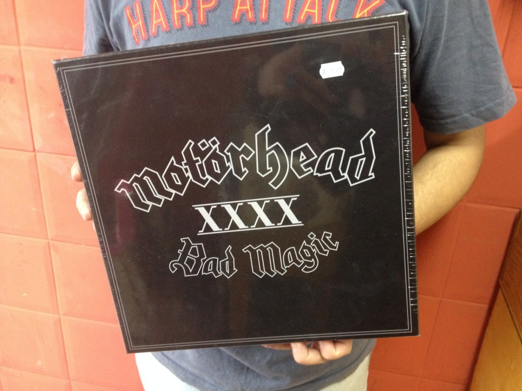 Vinil do Motorhead (Foto: Anderson Santiago)