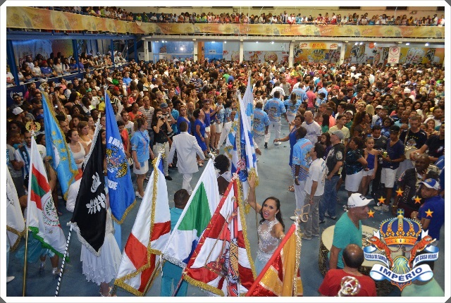 Ensaio na escola Império de Casa Verde