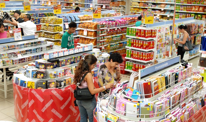 Interior da Lojas Americanas