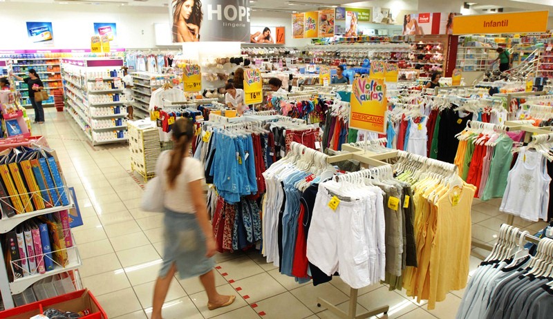 Interior da Lojas Americanas