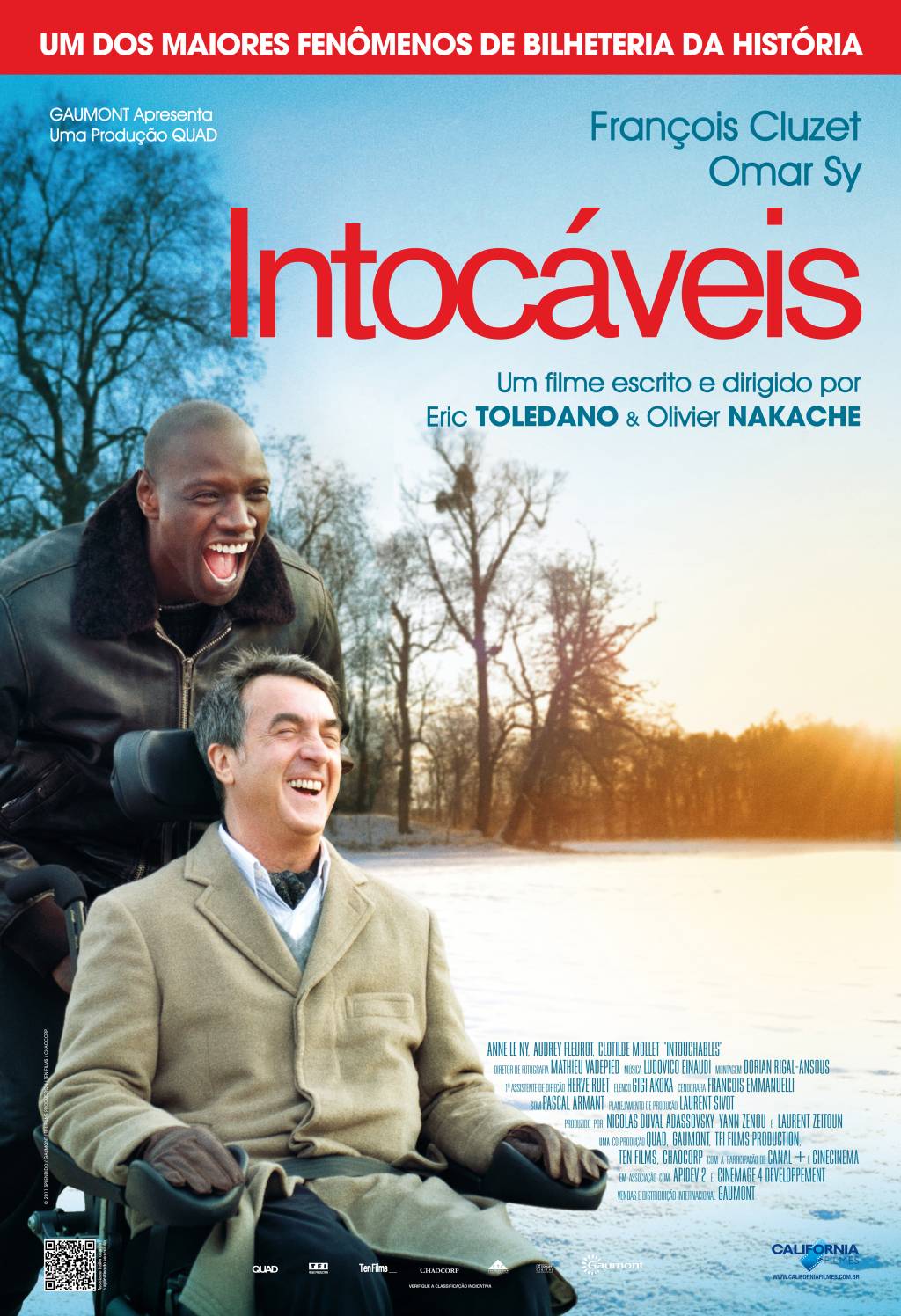 Pôster Intocáveis Pôster Intocáveis